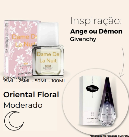 DAME DE LA NUIT - Inspirado  by Ange ou Démon