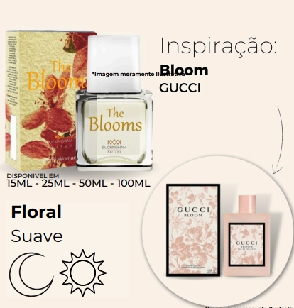 THE BLOOMS- Inspirado em Gucci Bloom