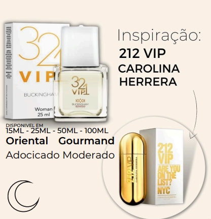 321 VIP -  Inspirado em 212 VIP CArolina Herrera