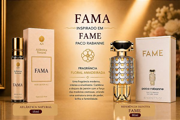 Fama → REF: fame paco Rabanne