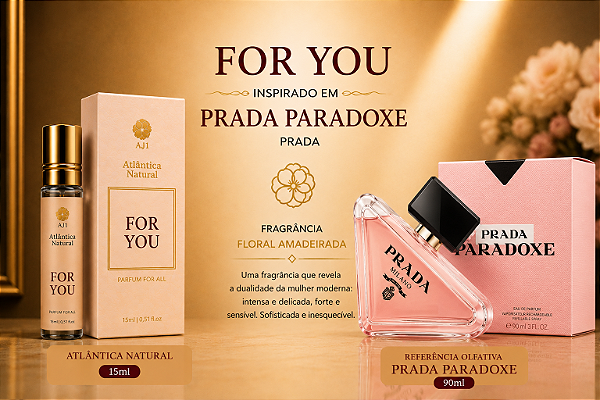 For you → REF: Prada Paradoxe