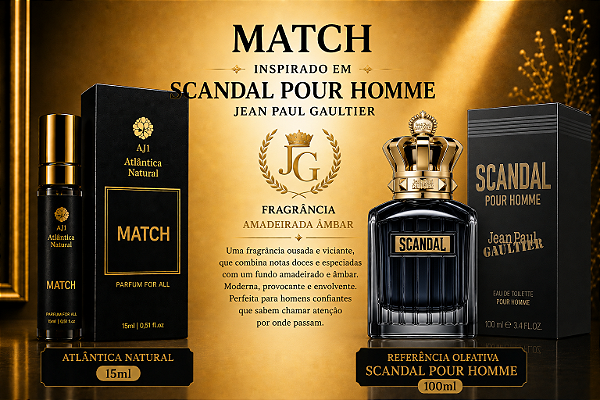 Match → REF: Scandal Masculino Jean Paul