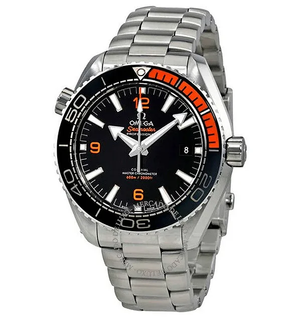 Omega Seamaster Planet Ocean GMT Preto e Vermelho 42mm