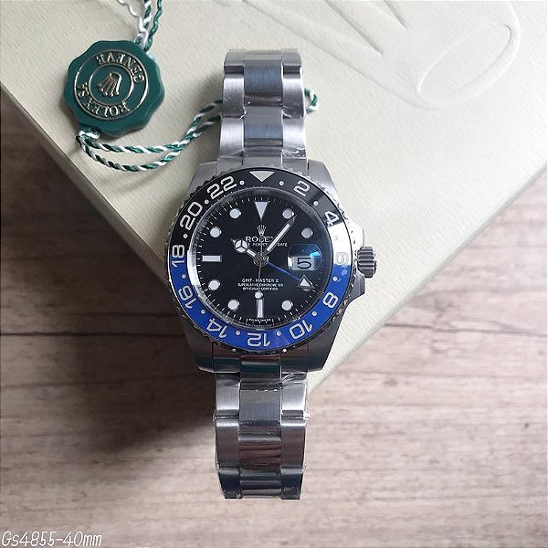 Rolex GMT II Master Batman Oystersteel 40mm