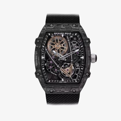 Richard Mille Nadal Titânio Preto Leve Carbono RM 27-03 Tourbillon