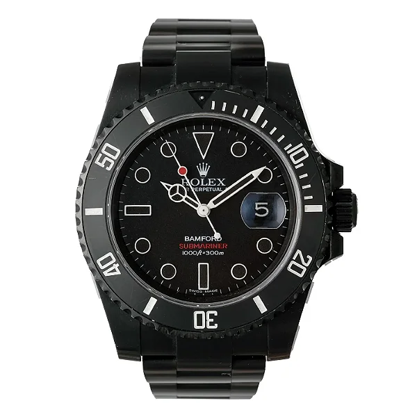 Rolex Bamford Black Submariner 1000M Oyster Perpetual 40mm