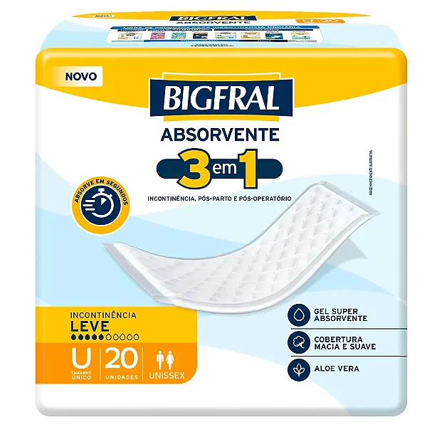 ABSORVENTE BIGFRALD CX/20
