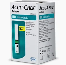 TIRAS DE GLICOSE ACTIVE 50/tiras