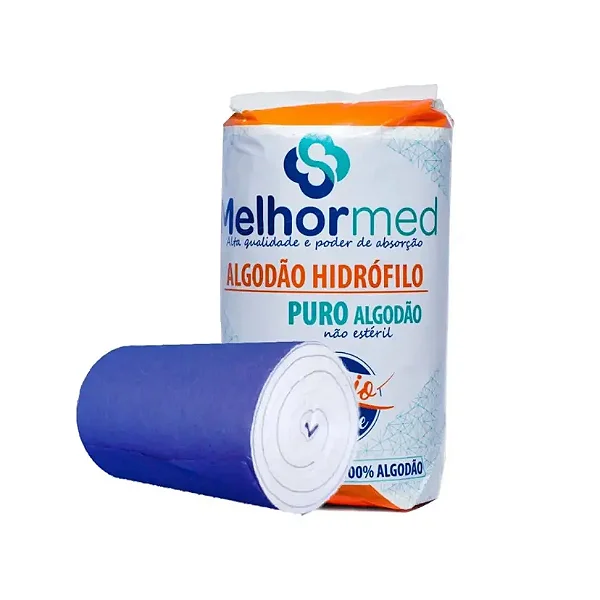 ALGODÃO HIDROFILO 500G 1UNID.