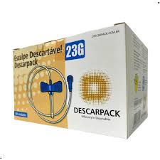 SCALP DE SEGURANÇA 23G DESCARPACK