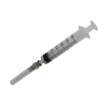 SERINGA DESCARTÁVEL 03ML  C/AGULHA 25X0,7 SLIP DESC