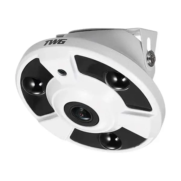 Câmera Fisheye TWG 4 em 1 Full HD 2MP 3 LEDs Lente 1.7mm - Ref. TW-0360FY