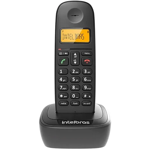 Telefone Sem Fio Intelbras TS 2512 PT - Modelo Ref.4122512