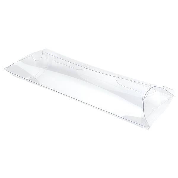Caixa de Acetato PX-222 (11x5x2,5 cm) (25un) Embalagem Travesseiro de Plástico