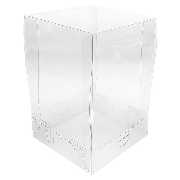 Caixa de Acetato PMB-45 Plástico (10x10x15 cm) (25un) Embalagem de Acetato