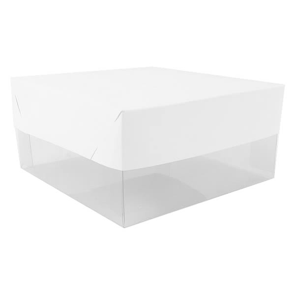 Caixa de Acetato PMB-14 Lisa Branca (12x12x6 cm) (25un) Caixa para Embalagem