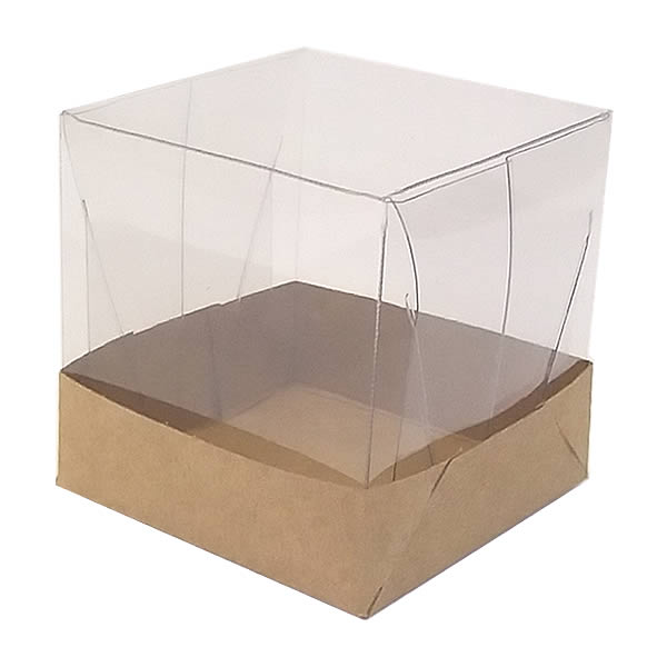 Caixa de Acetato PMB-4 Kraft (5 cm) (25un) Caixa para Embalagem