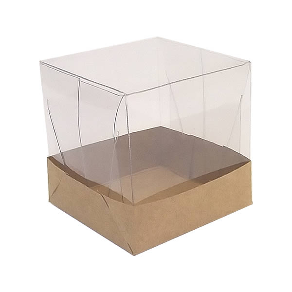 Caixa de Acetato PMB-5 Kraft (4cm) (25un) Caixa para Embalagem