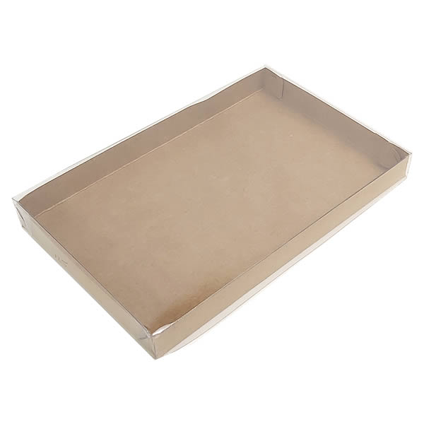 Caixa de Acetato KRP-125 KRAFT (16x10.5x1.5 cm) (25un) Caixa para Embalagem