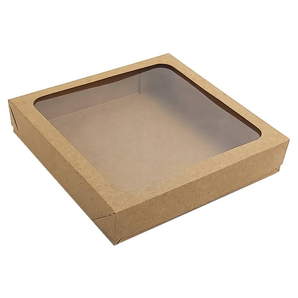 Caixa de Acetato KRP-326 Kraft (13x13x2.5 cm) (25un) Caixa para Embalagem