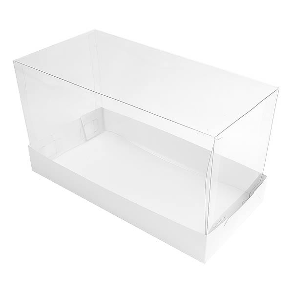 Caixa de Acetato TRP-322 (21x10x12 cm) (25un) Caixa para Embalagem e Papel