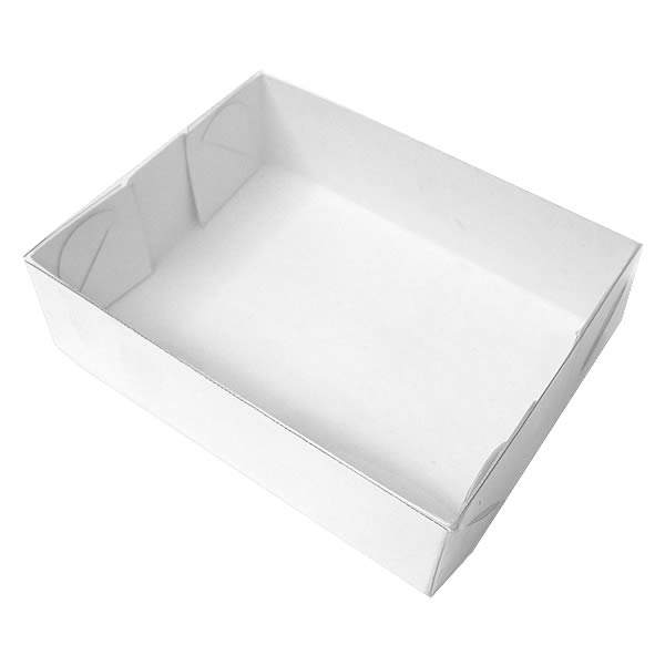 Caixa de Acetato TRP-56 (10x8x3 cm) (25un) Caixa para Embalagem Acetato e Papel
