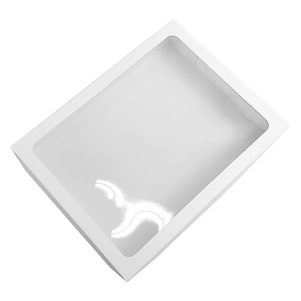 Caixa de Acetato TRP-325 com Visor (26x20x5 cm) (10un) Embalagem com Visor de Plástico