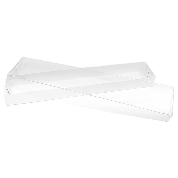 Caixa de Acetato TRP-323 (27x5x2.5 cm) (25un) Embalagem de Plástico Acetato e Papel