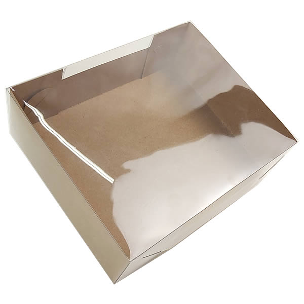 Caixa de Acetato KRP-40 KRAFT (18x15x6 cm) (25un) Embalagem de Acetato