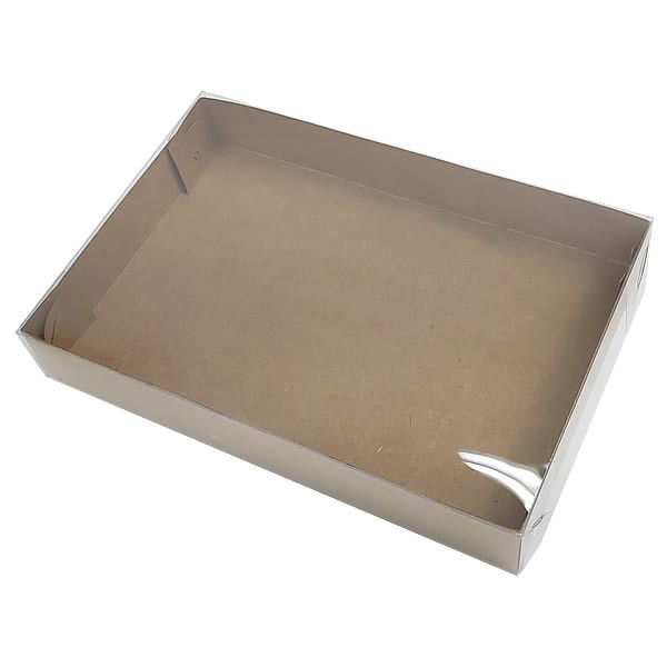 Caixa de Acetato KRP-18 KRAFT (16x11x2.5 cm) (25un) Caixa para Embalagem