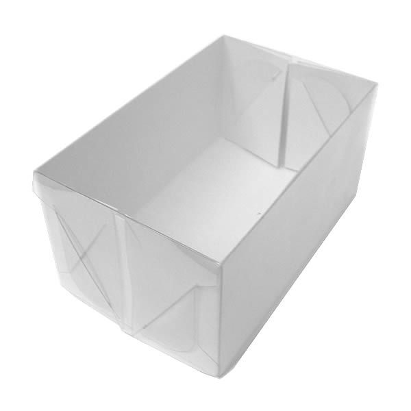Caixa de Acetato TRP-48 (11x7x5.5 cm) (25un) Caixa para Embalagem Acetato e Papel