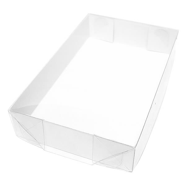 Caixa de Acetato TRP-14 (16x10x3 cm) (25un) Embalagens de Plástico Acetato e Papel