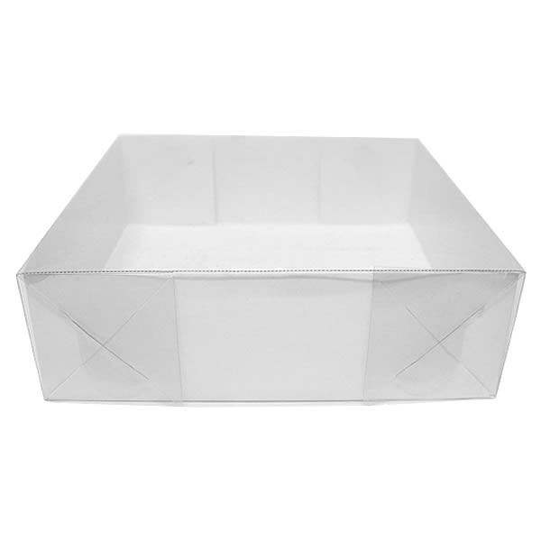 Caixa de Acetato TRP-12 (12x12x6 cm) (25un) Caixa para Embalagem Acetato e Papel