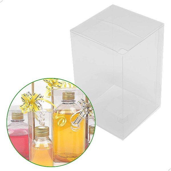 Caixa para Aromatizador de Ambiente 350ml (7.6x7.6x12.3 cm) (25un) Embalagens Acetato