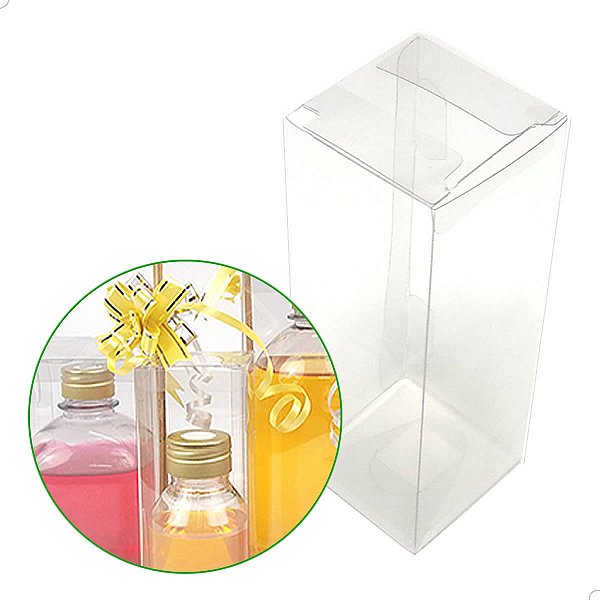 Caixa para Aromatizador de Ambiente 100ml (4.6x4.6x13 cm) (25un) Embalagens Acetato