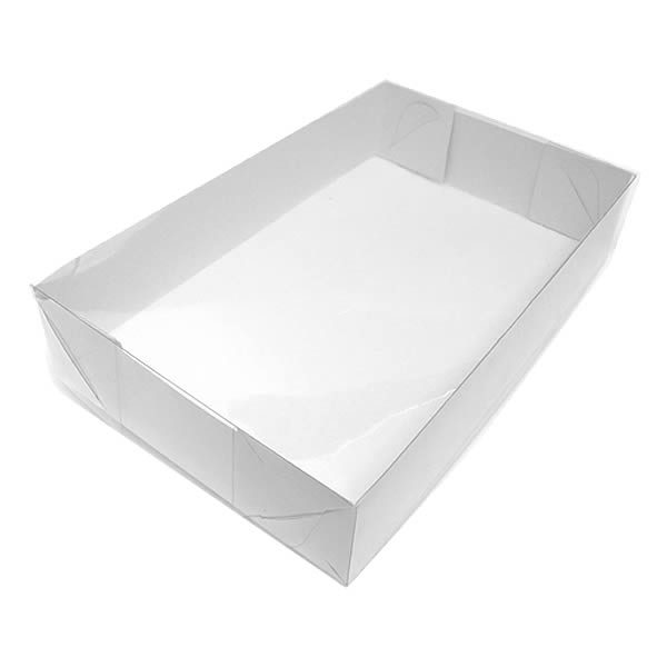 Caixa de Acetato TRP-41 (16x10x2.5 cm) (25un) Caixa para Embalagem Acetato e Papel