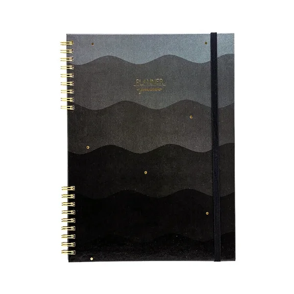 Planner Financeiro Espiral - Black - Capa Dura 177x240mm 97fls | Brw