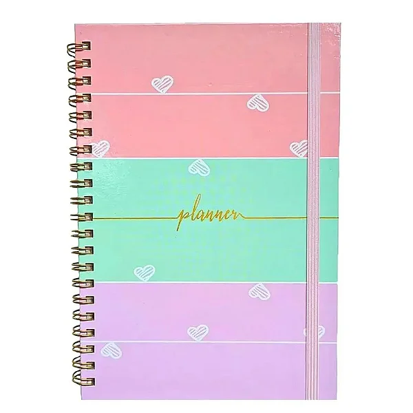 Planner Espiral - S2 - Capa Dura 130x188mm 80fls | Brw