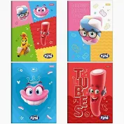 Caderno Brochurra A5 - FINI (Perfumado) - Capa Dura 80fls | Foroni