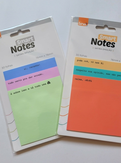 Smart notes (Blister) - Sátira 76x76mm - 30fls | Brw