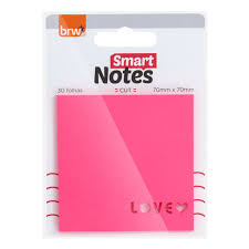 Smart Notes Cut Love(Blister) - 70X70mm - 30 fls | Brw