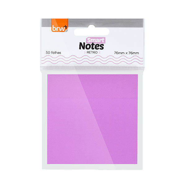 Smart Notes - Retrô  76x76mm - 50 fls | Brw