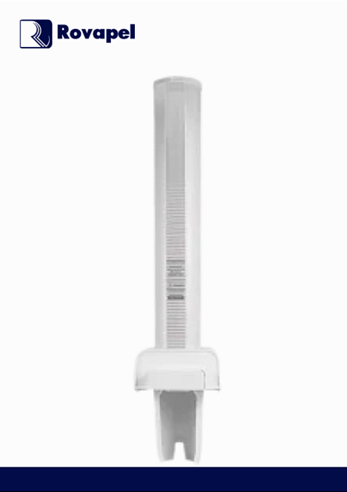 Dispenser Poupador de Copos 150ml a 200ml – Branco | Multicopo Nobre