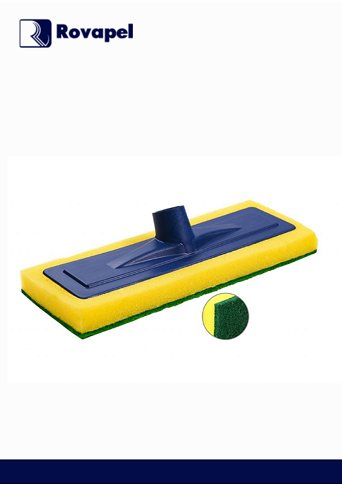 Rodo Limpa Fácil São Jorge 24cm – Base Plástica | Compacto, Leve e Eficiente!