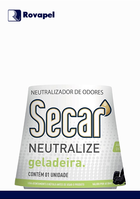 ABSORVEDOR DE ODORES DE GELADEIRA SECAR