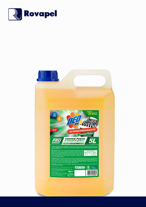 DESENGORDURANTE 1:10 ATE 1:20 - 5LT DEOLINE