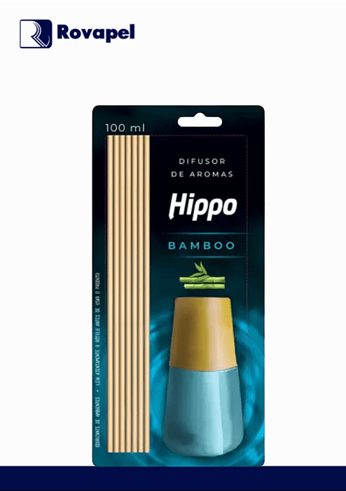 DIFUSOR DE AROMAS HIPPO BAMBO  SECAR 100ML