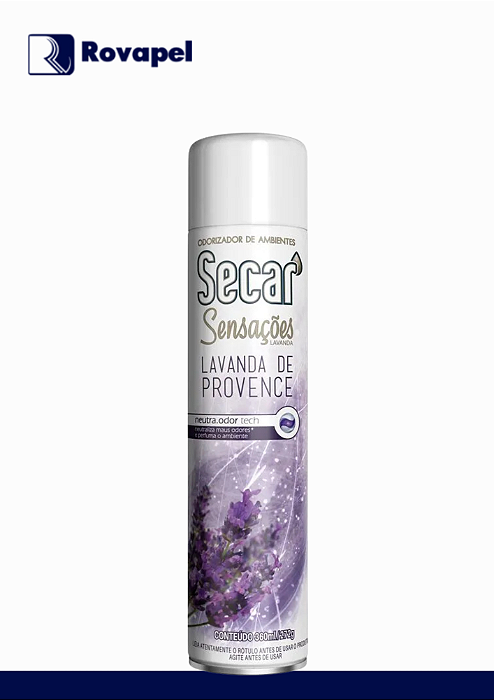 ODORIZADOR DE AMBIENTES LAVANDA DE PROVENCE SECAR 360ML