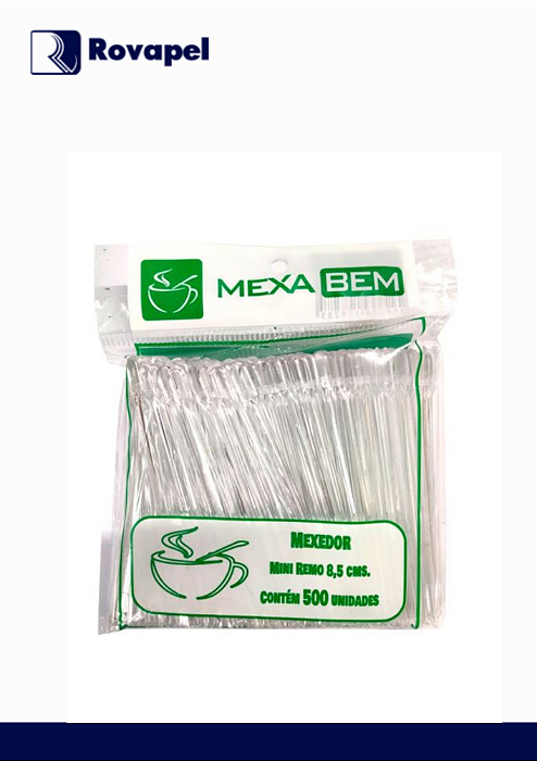 Mexedor Mini para Café 8,5cm – Pacote com 500 Unidades | Praticidade e Higiene no Seu Dia a Dia