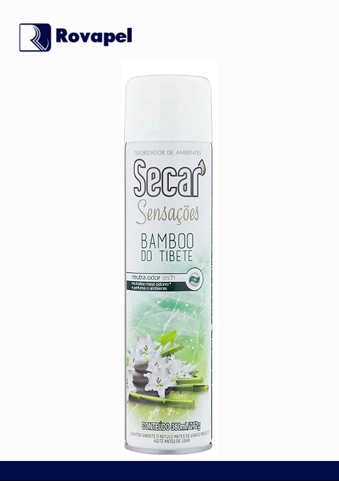 ODORIZADOR DE AMBIENTES BAMBOO DO TIBETE SECAR 360ML